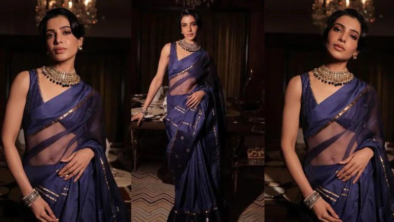 Samantha Ruth Prabhu's Saree Moment Proves That Grace Never Goes Out Of Style